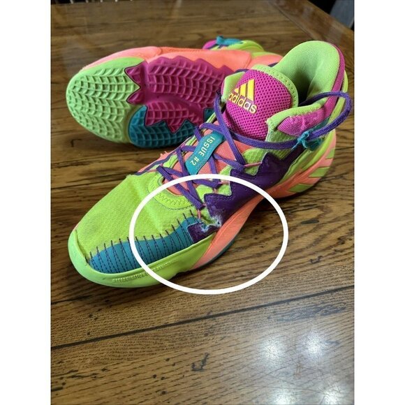 ADIDAS D.O.N. Issue 2 ‘Prove Em Wrong’ Mens Size 11.5 - Picture 8 of 11